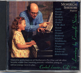 Cembal d'amour Cd 108, Mordecai Shehori, Piano