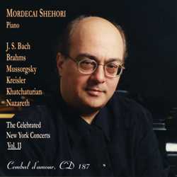 Mordecai Shehori, Piano