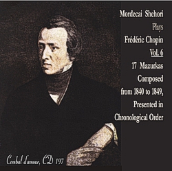 Shehori Plays Chopin Mazurkas