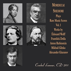 Mordecai Shehori  rare Music Scores, Vol. 1